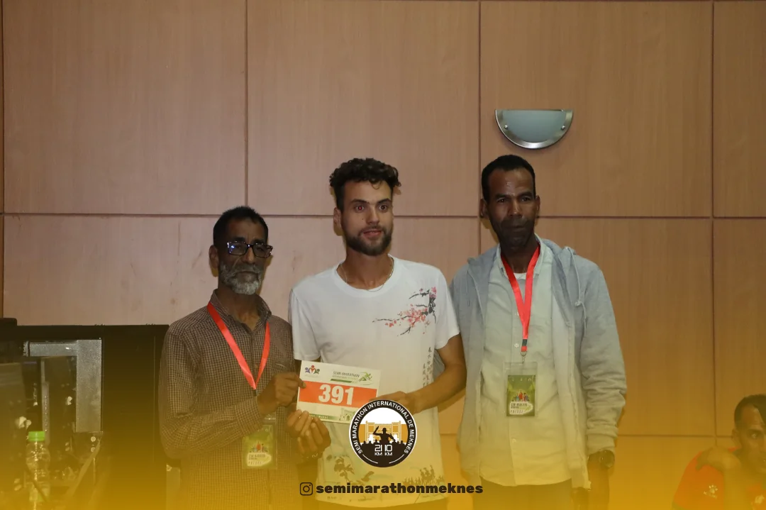 Photo de presse 2026 — Semi Marathon Meknès
