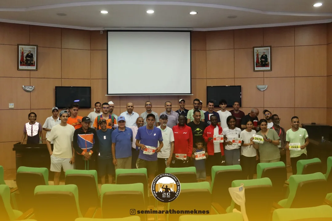 Photo de presse 2026 — Semi Marathon Meknès