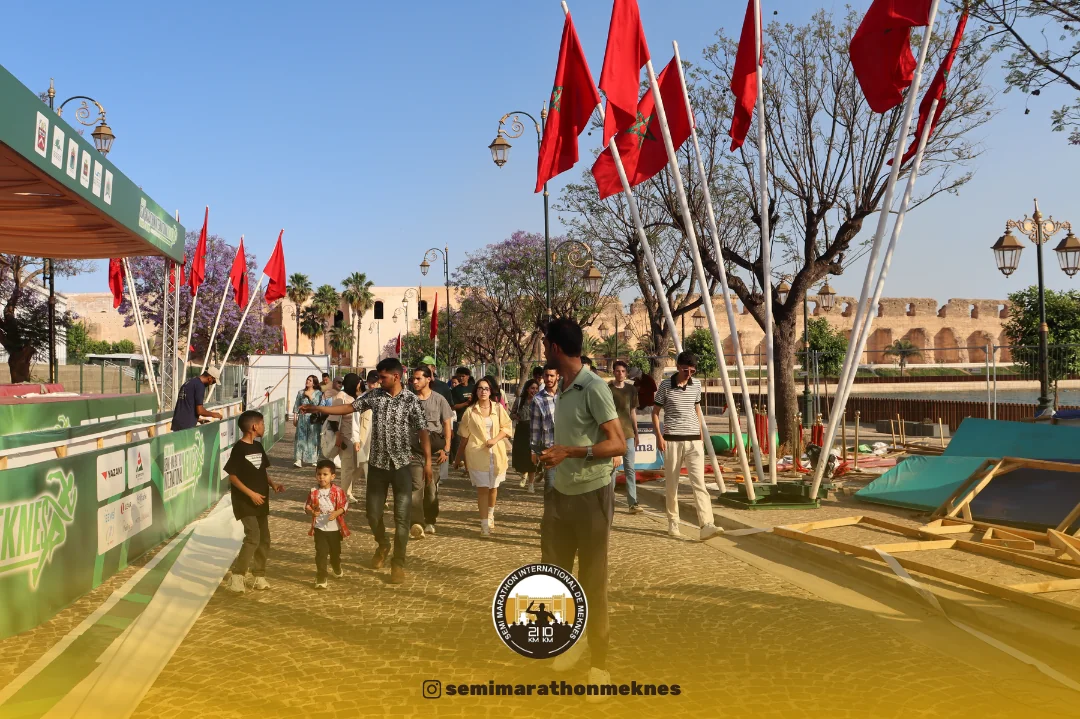 Photo de presse 2026 — Semi Marathon Meknès