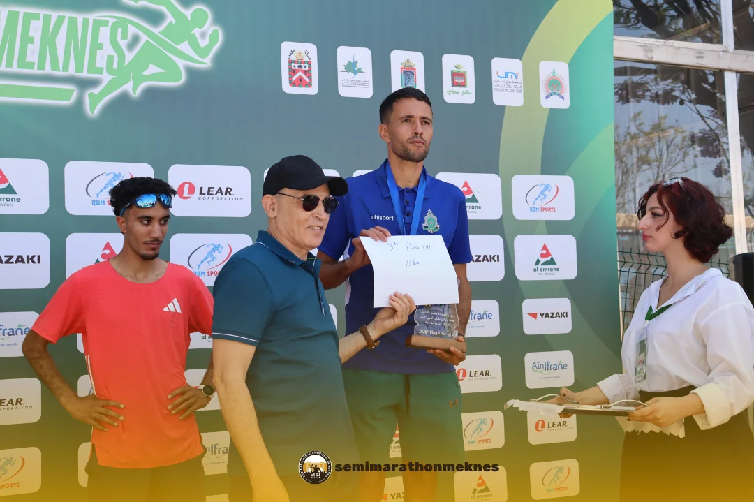 Arrivée & Podium 2026 — Semi Marathon Meknès